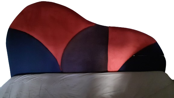 Tête de lit de différentes couleurs